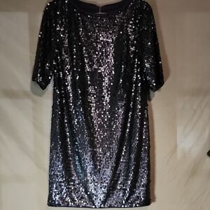 RACHEL For Rachel Roy Blue Sequin Mini Dress